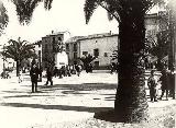 Plaza de la Constitución. Foto antigua. Fotografía del Dr. Eduardo Arroyo